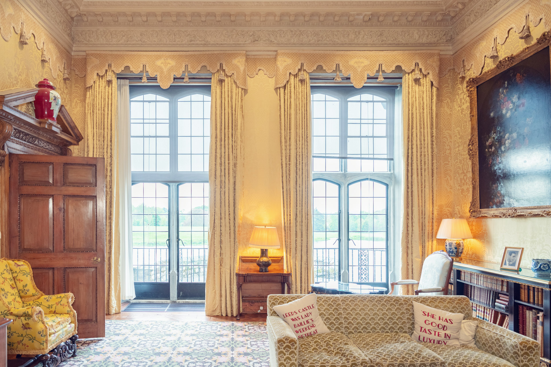 Castle Bedroom With View