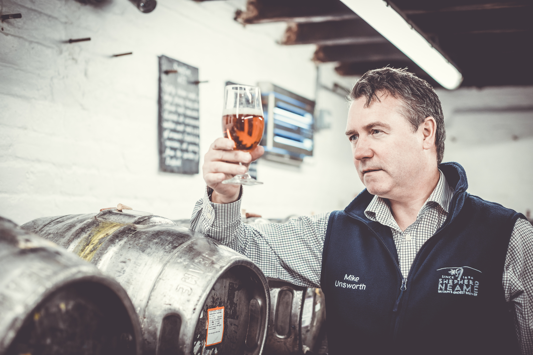 Shepherd Neame Head Brewer Mike Unsworth